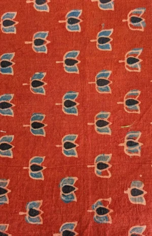 red lotus-skirt-wovenery