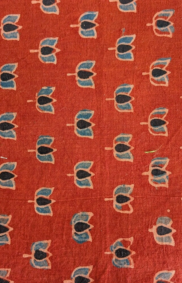 red lotus-skirt-wovenery