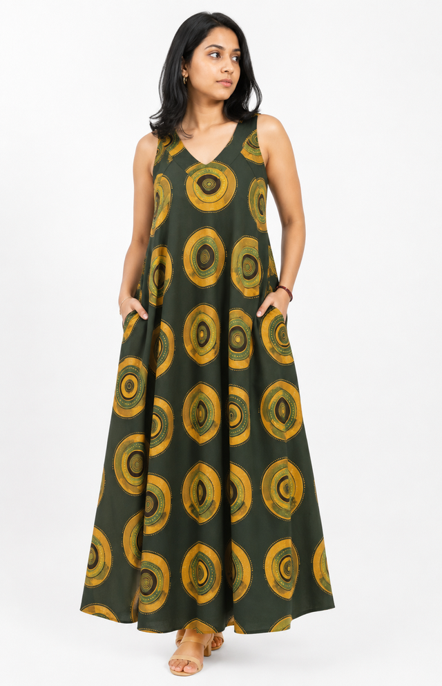Flare Maxi Dress