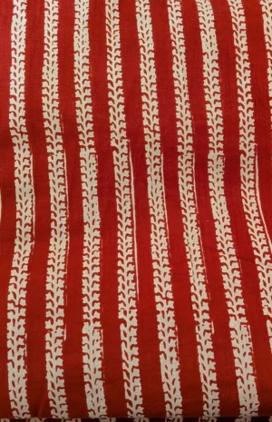 AJK red stripe-wovenery