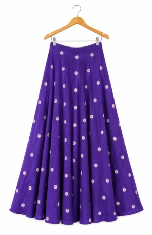 BND skirt-purple-wovenery
