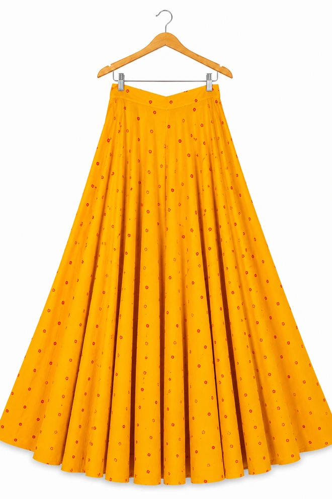 Bandhani Yellow