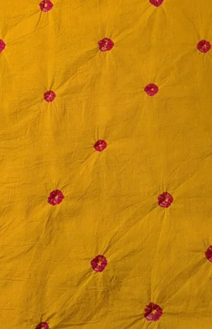 Bandhani-yellow-wovenery
