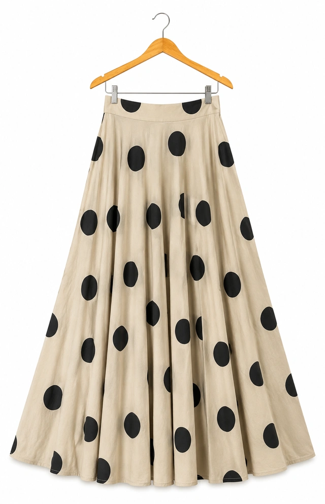 Big Polka Skirt