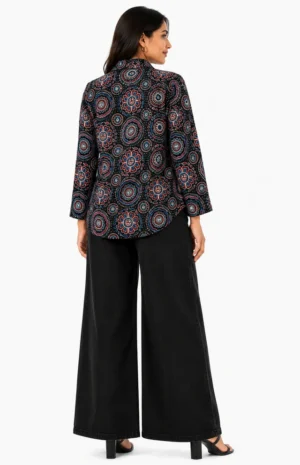 Black modal shirt-B-wovenery
