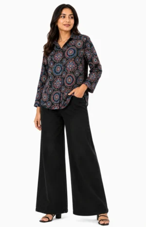 black modal shirt is ready to style
