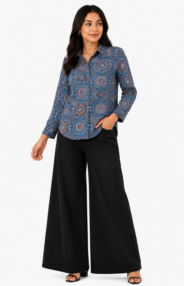 Blue Modal Shirt