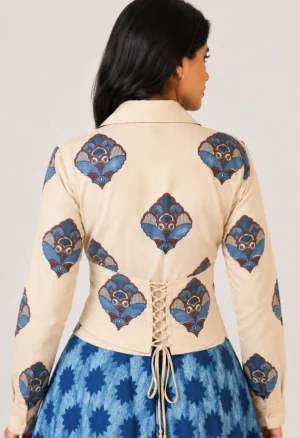corset shirt-backk-wovenery
