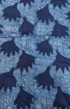 indigo leaf-skirt-wovenery