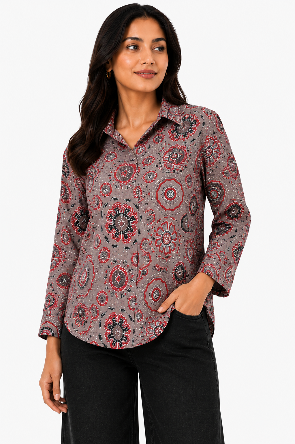 kasis modal shirt-closeup