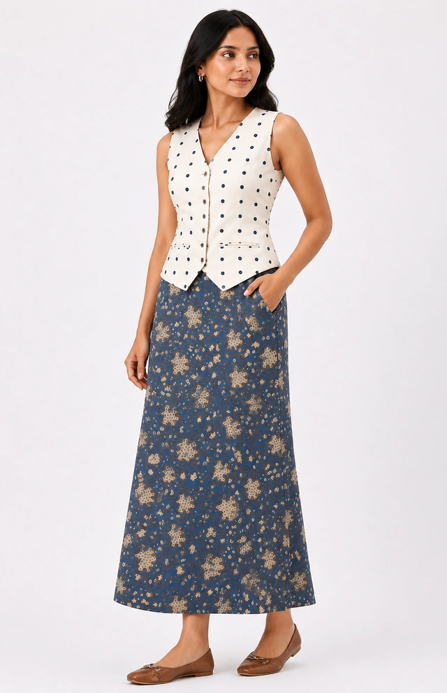 Indigo Rachael skirt set