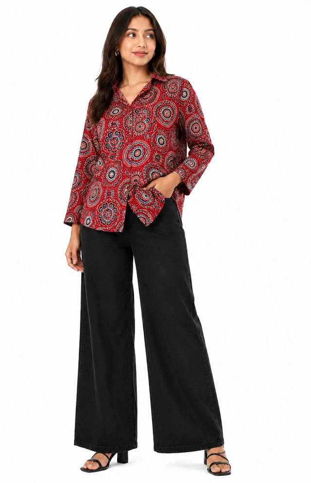Red Modal Shirt