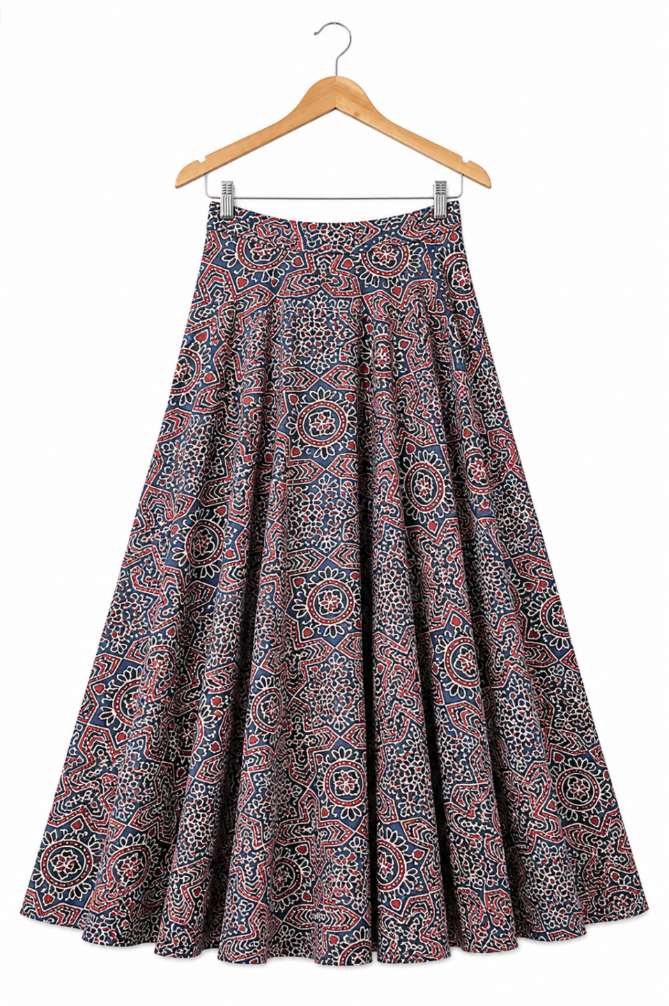 Indigo Maroon Skirt
