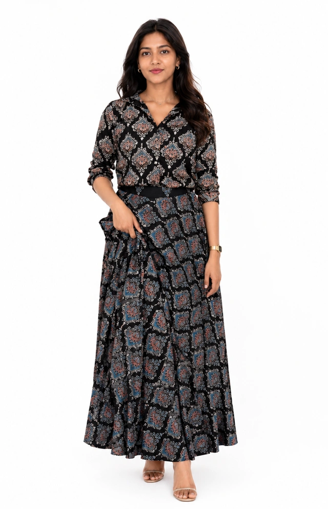 ajrakh Black set