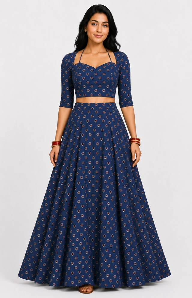 Indigo Lotus Set