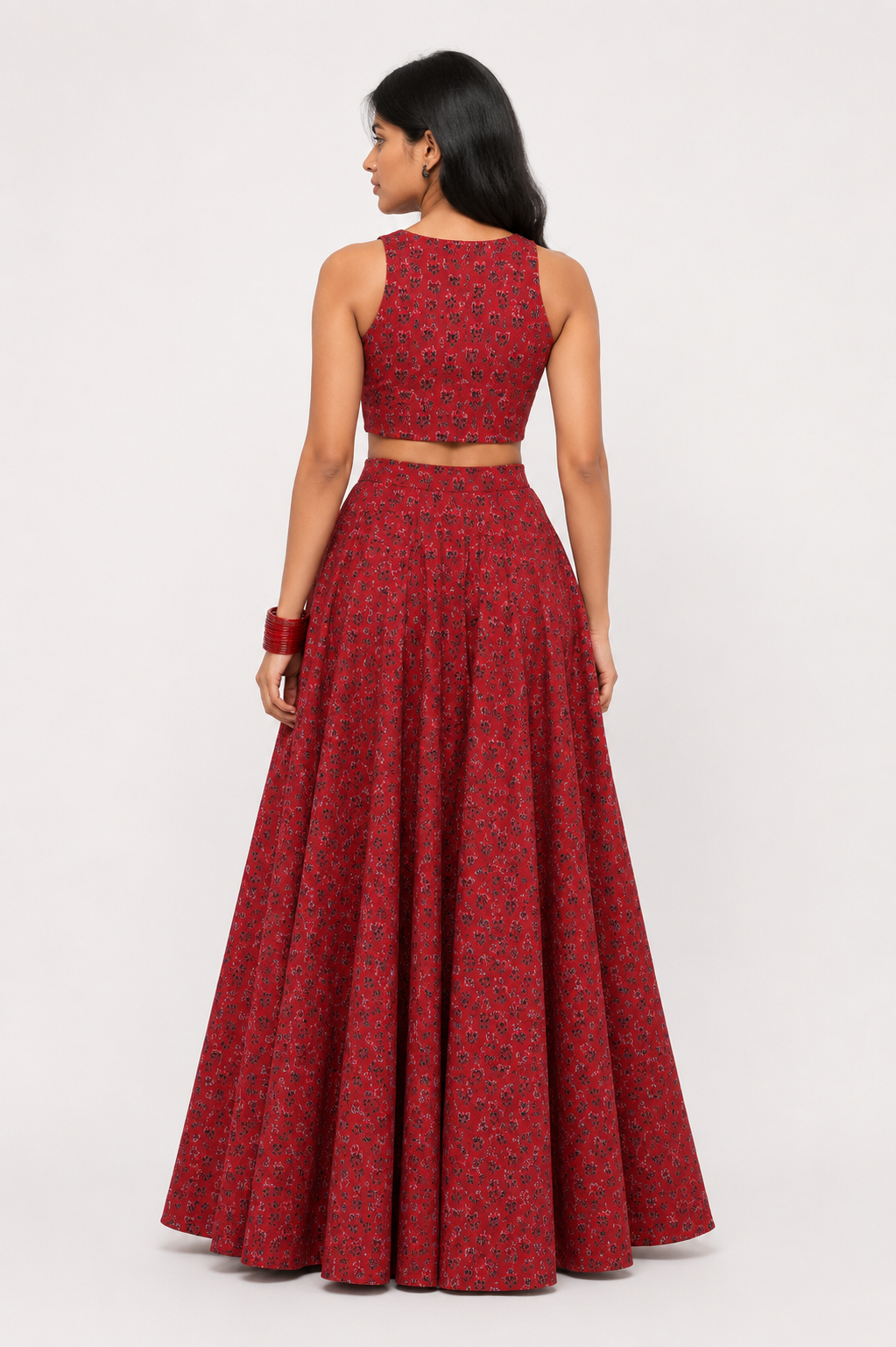 skirt set 36-back-wovenery