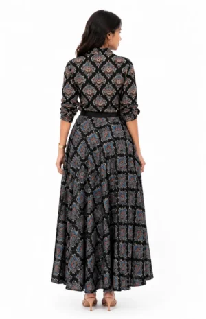skirt set 38 -backk-wovenery