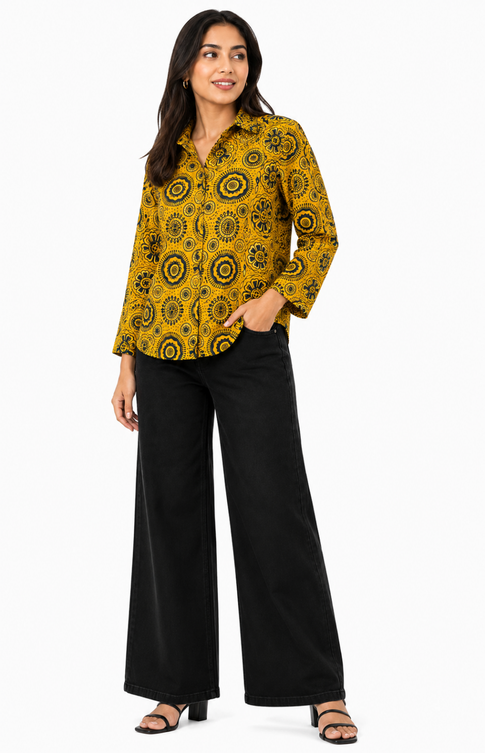 Yellow Modal Shirt