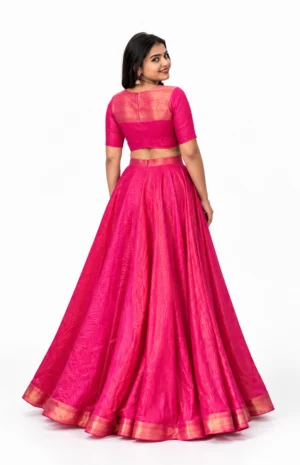 Royal Magenta Silk Set