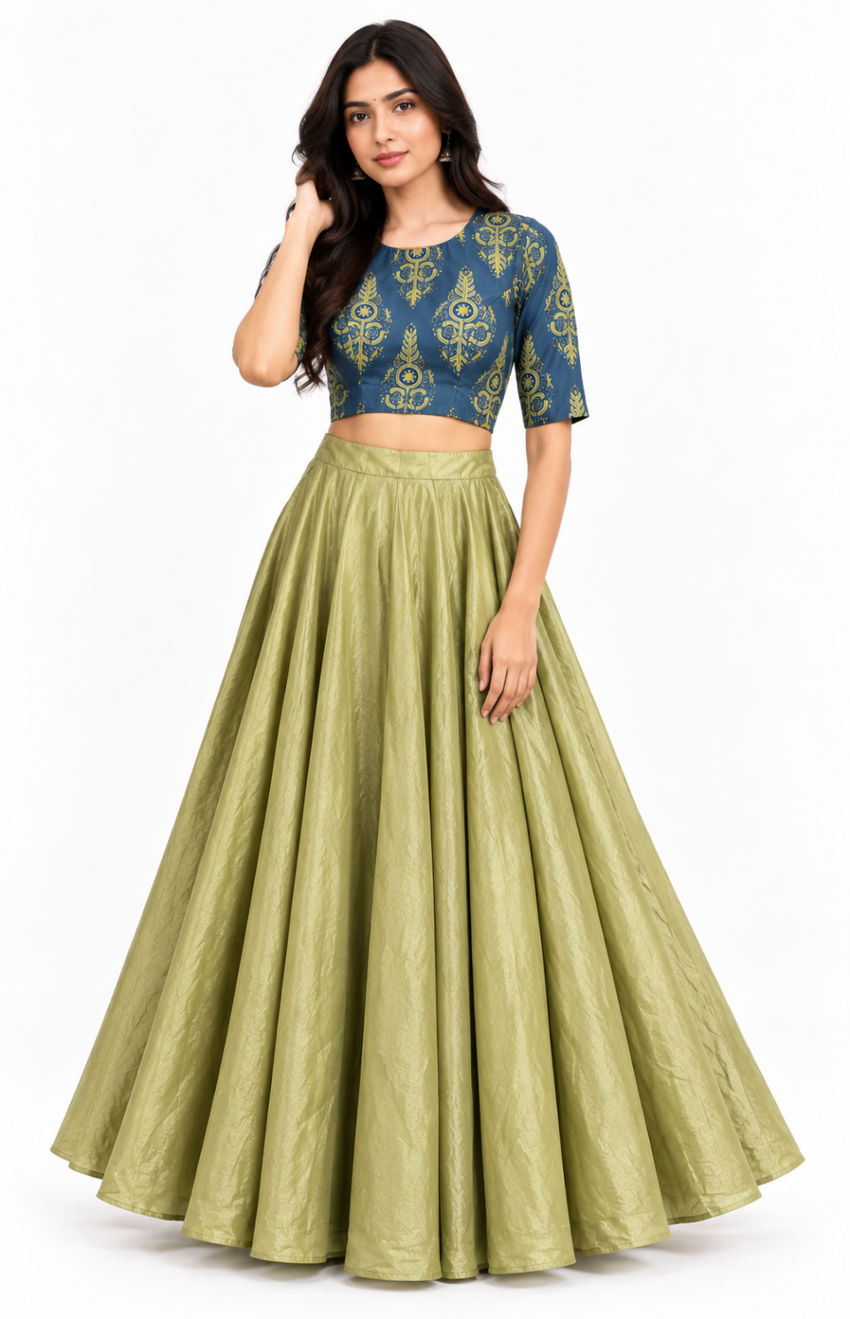 Modal Silk Hand Block Printed Sets
