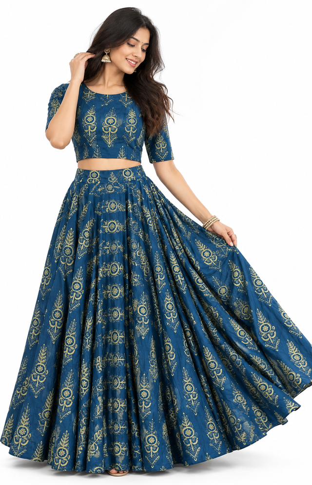 Pure Modal Silk Hand Block Printed Sets