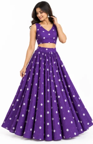 Bandhani Lehenga