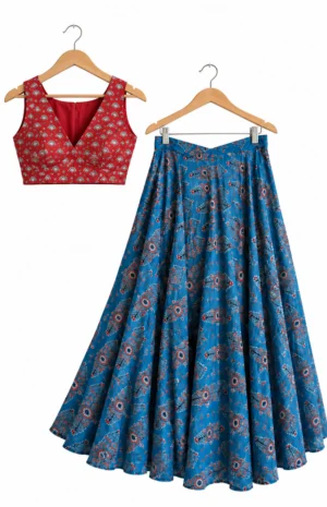 Pure modal silk hand block printed sets