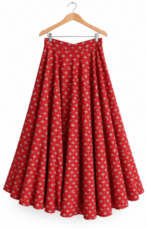 silk skirt